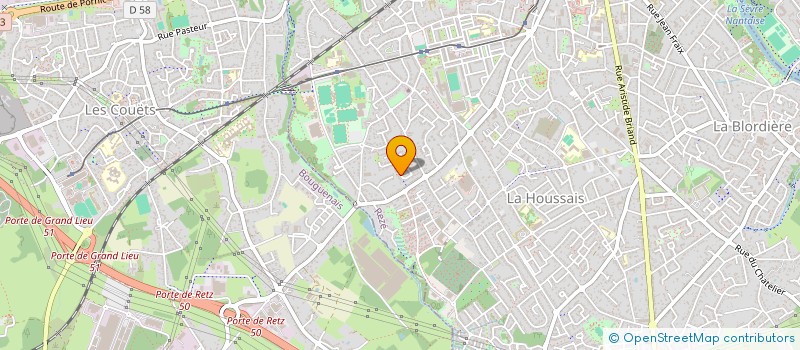 localisation de l'entreprise SCI VN AVOCATS  REZE