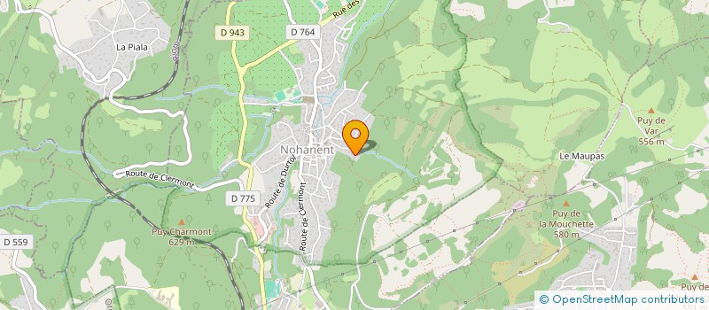 localisation de l'entreprise SCI VNC2  NOHANENT