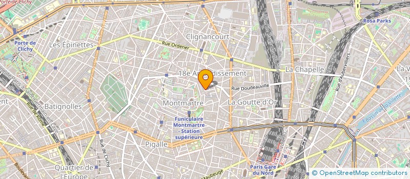 localisation de l'entreprise SCI VNL  PARIS