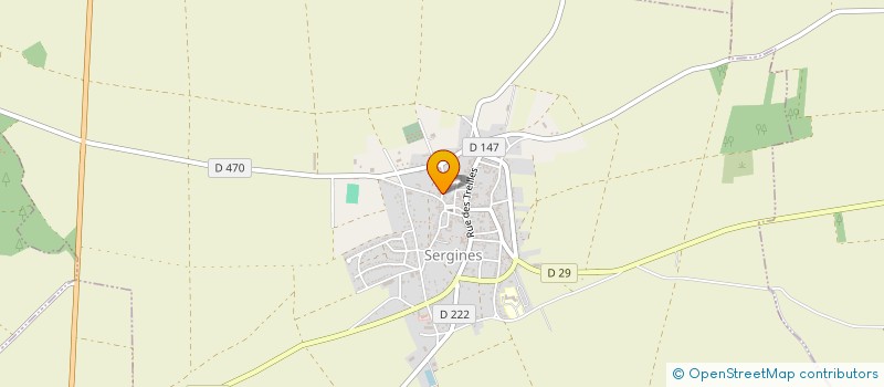 localisation de l'entreprise SCI VNMPP  SERGINES