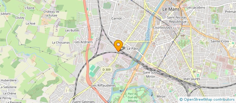 localisation de l'entreprise SCI VO THI  LE MANS