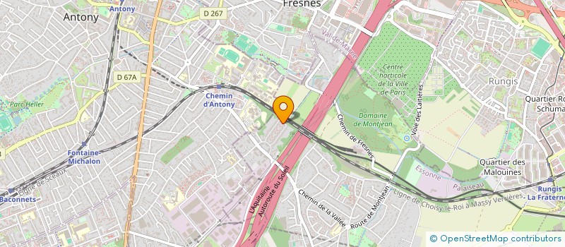 localisation de l'entreprise SCI VO VAN TRANG à WISSOUS