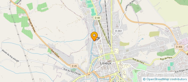 localisation de l'entreprise SCI VOAL à LISIEUX