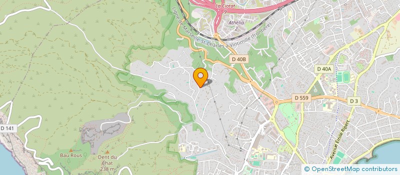 localisation de l'entreprise SCI VOBAN  LA CIOTAT