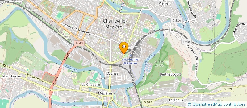 localisation de l'entreprise SCI VOCHI à CHARLEVILLE-MEZIERES