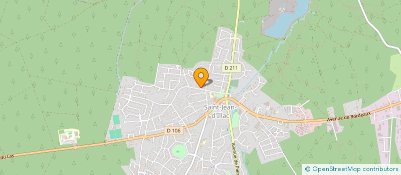 localisation de l'entreprise SCI VODAT  SAINT-JEAN-D'ILLAC