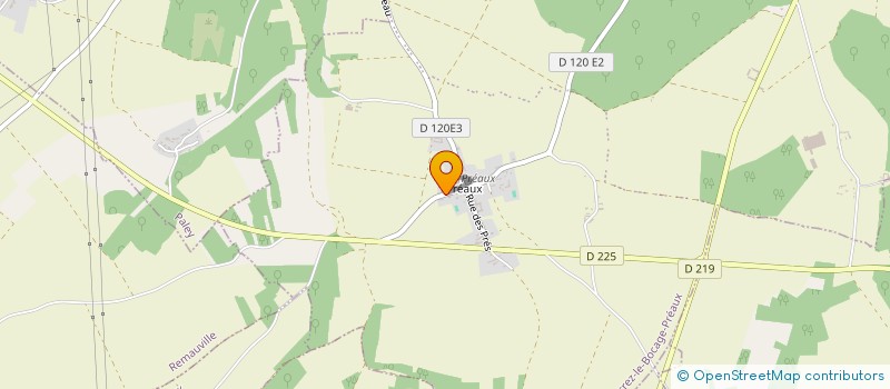 localisation de l'entreprise SCI VODKA  LORREZ-LE-BOCAGE-PREAUX