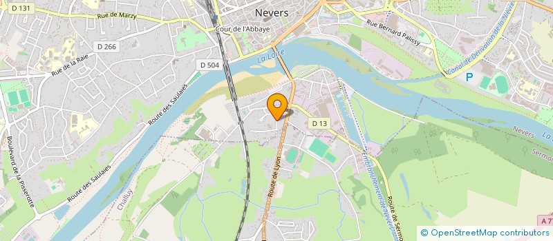 localisation de l'entreprise SCI VOG à NEVERS