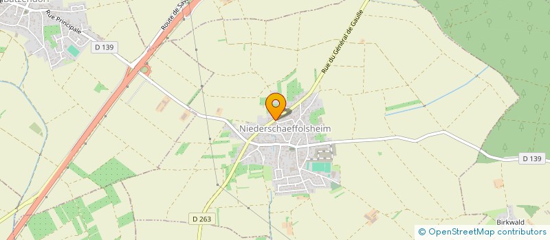 localisation de l'entreprise SCI VOGEL  NIEDERSCHAEFFOLSHEIM
