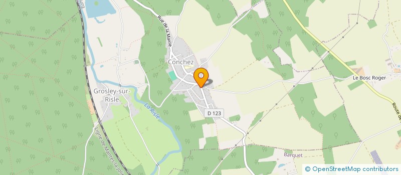 localisation de l'entreprise SCI VOGUE à NASSANDRES SUR RISLE