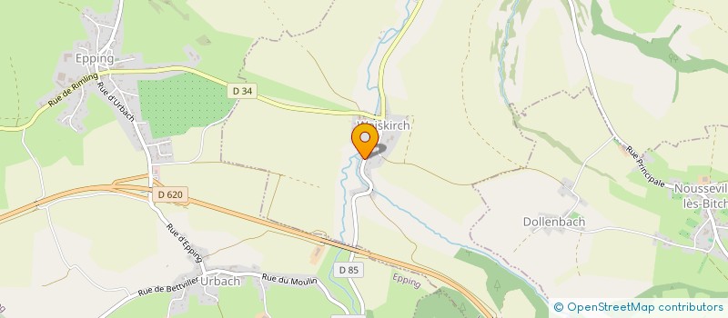 localisation de l'entreprise SCI VOIE ROMAINE à VOLMUNSTER