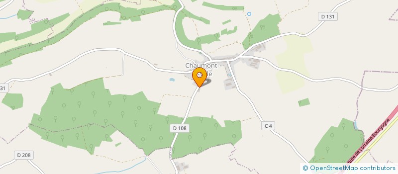 localisation de l'entreprise SCI VOIE TRAVERSE à CHAUMONT-LA-VILLE