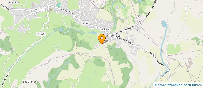 localisation de l'entreprise SCI VOILE  VALENCIN