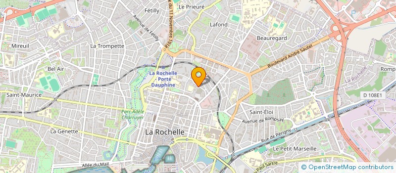 localisation de l'entreprise SCI VOILIERS  LA ROCHELLE