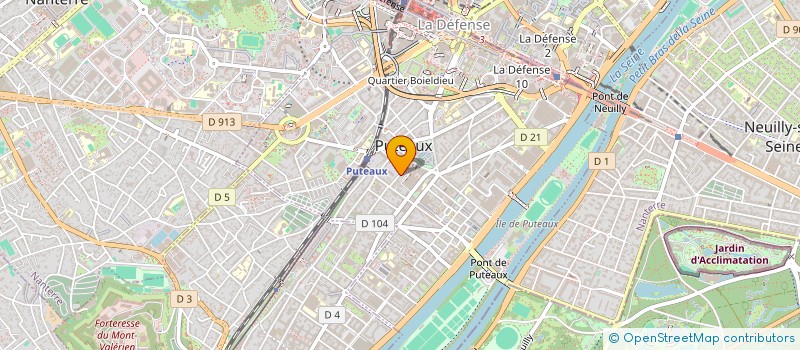 localisation de l'entreprise SCI VOILIN  PUTEAUX