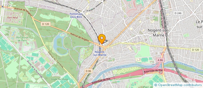localisation de l'entreprise SCI VOILIN à NOGENT-SUR-MARNE