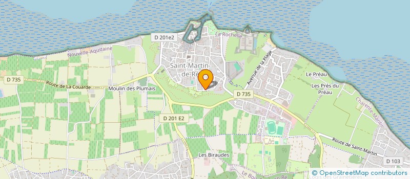 localisation de l'entreprise SCI VOILLOT DE L'ILOT  SAINT-MARTIN-DE-RE