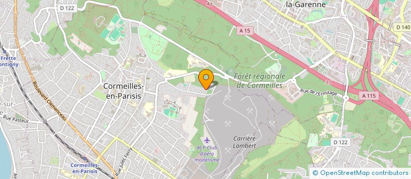 localisation de l'entreprise SCI VOINOT BELTRAN  CORMEILLES-EN-PARISIS