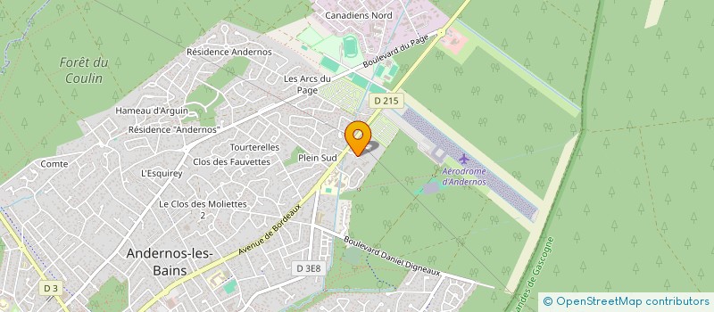 localisation de l'entreprise SCI VOISIN  ANDERNOS-LES-BAINS