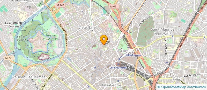 localisation de l'entreprise SCI VOIX CI VOIX LA à LILLE