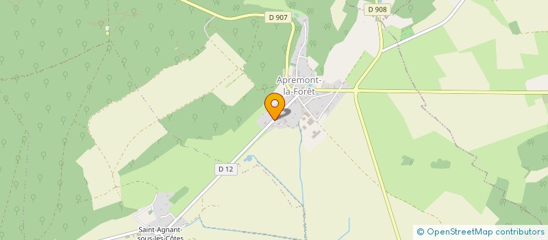 localisation de l'entreprise SCI VOIZIN à APREMONT-LA-FORET
