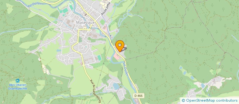 localisation de l'entreprise SCI VOLANTIS  MASEVAUX-NIEDERBRUCK