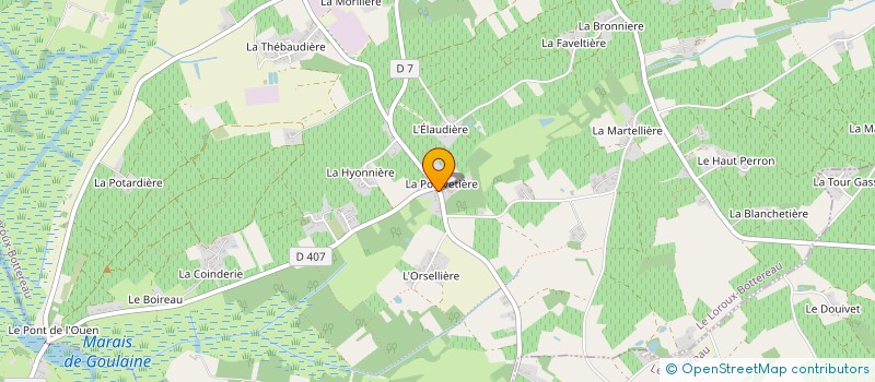 localisation de l'entreprise SCI VOLC IMMO  LE LOROUX-BOTTEREAU