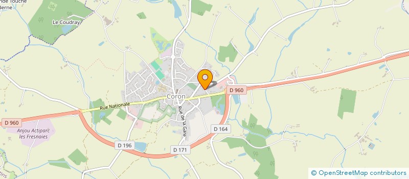 localisation de l'entreprise SCI VOLCANE  CORON