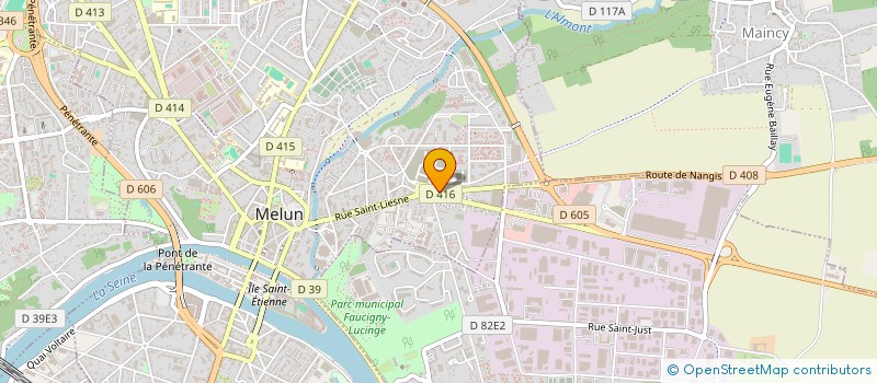 localisation de l'entreprise SCI VOLFONI à MELUN
