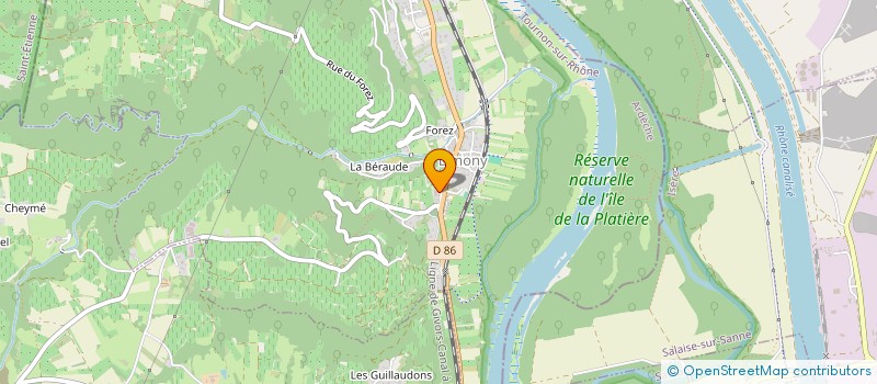 localisation de l'entreprise SCI VOLI  LIMONY