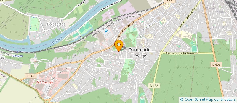 localisation de l'entreprise SCI VOLKAN à DAMMARIE-LES-LYS