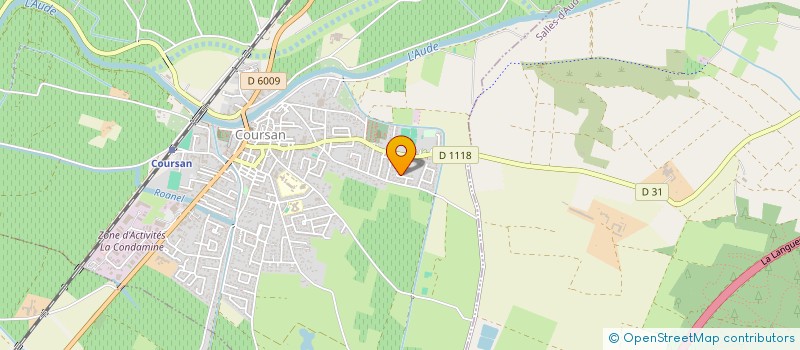 localisation de l'entreprise SCI VOLKII  COURSAN