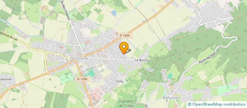 localisation de l'entreprise SCI VOLLAND  DOUVAINE