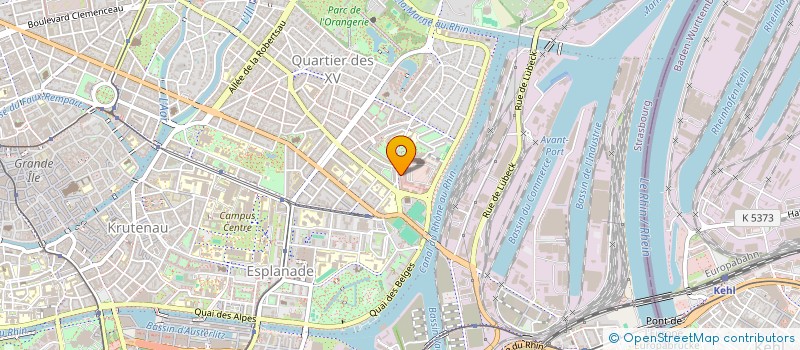 localisation de l'entreprise SCI VOLLE  STRASBOURG