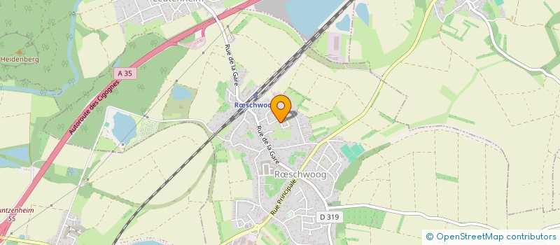 localisation de l'entreprise SCI VOLLMER  RSCHWOOG