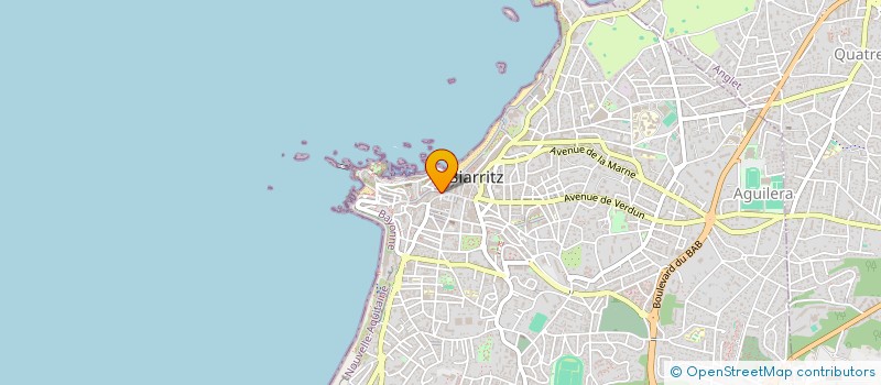 localisation de l'entreprise SCI VOLPI à BIARRITZ