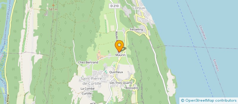 localisation de l'entreprise SCI VOLPON IMMOBILIER  CONJUX