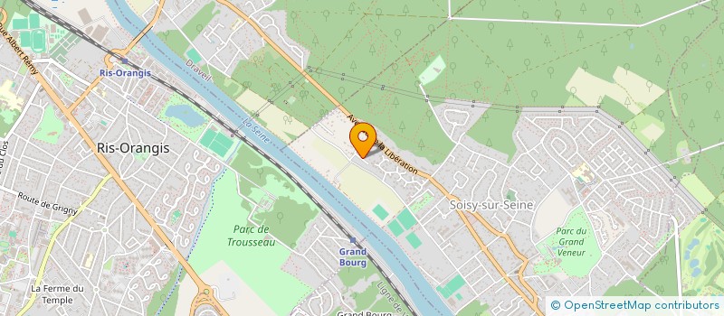 localisation de l'entreprise SCI VOLT à SOISY-SUR-SEINE