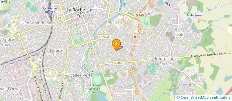 localisation de l'entreprise SCI VOLTA 5 à LES SABLES D'OLONNE