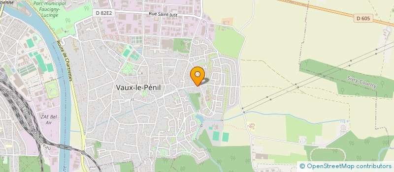 localisation de l'entreprise SCI VOLTAIRE à VAUX-LE-PENIL
