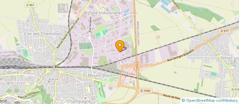 localisation de l'entreprise SCI VOLTAIRE à LAON