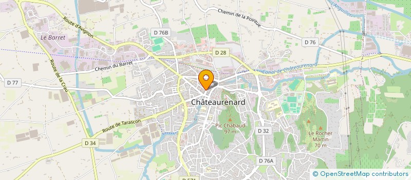 localisation de l'entreprise SCI VOLTAIRE à CHATEAURENARD