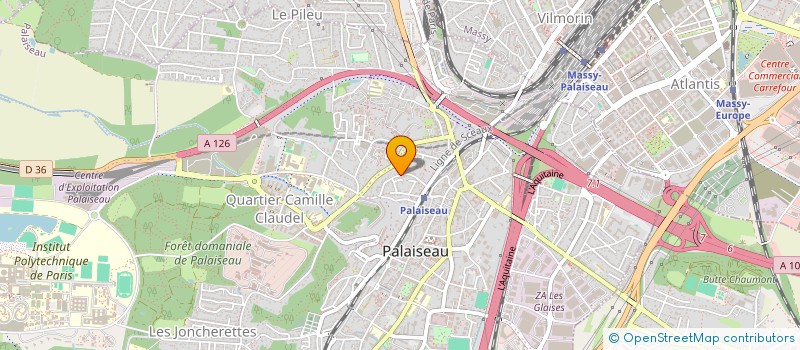localisation de l'entreprise SCI VOLTAIRE à PALAISEAU