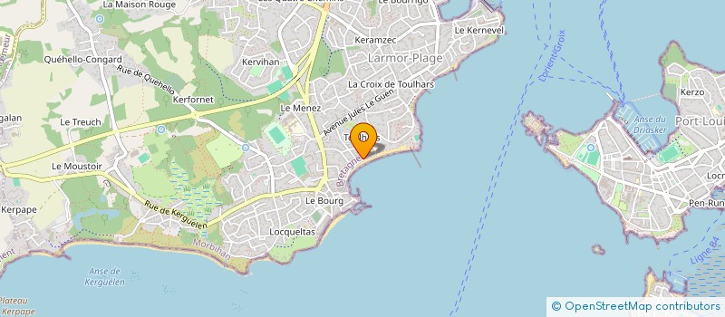 localisation de l'entreprise SCI  VOLTAIRE  LARMOR-PLAGE