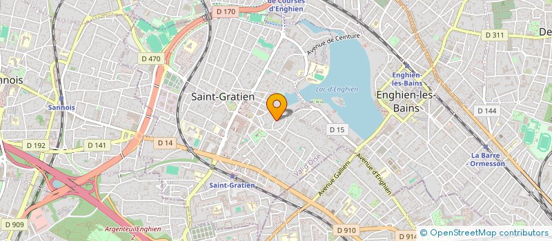 localisation de l'entreprise SCI VOLTAIRE à SAINT-GRATIEN
