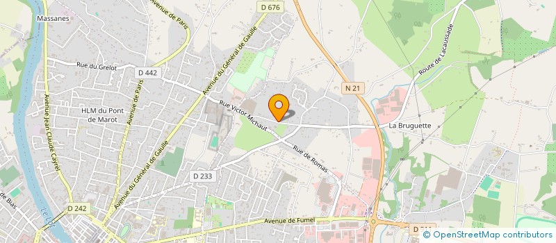 localisation de l'entreprise SCI VOLTAIRE  VILLENEUVE-SUR-LOT