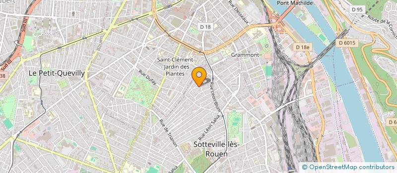 localisation de l'entreprise SCI VOLTAIRE à SOTTEVILLE-LES-ROUEN