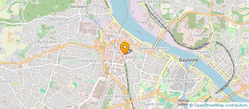 localisation de l'entreprise SCI VOLTAIRE  BAYONNE