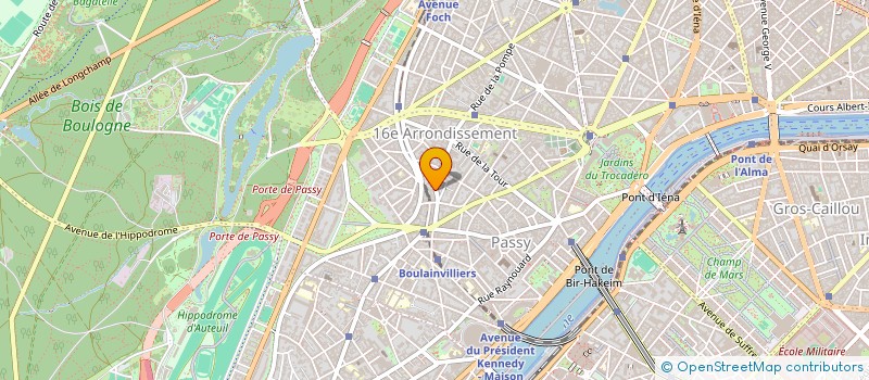 localisation de l'entreprise SCI VOLTAIRE  PARIS