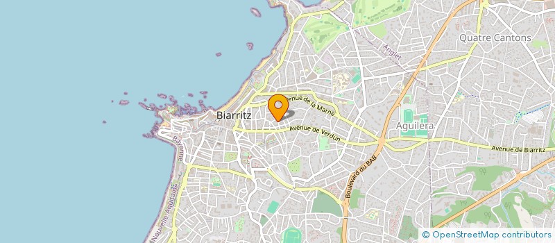 localisation de l'entreprise SCI VOLTAIRE à BIARRITZ